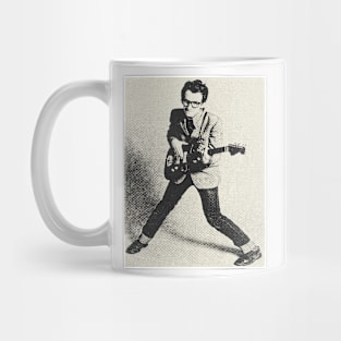 Elvis Vintage Halftone Mug